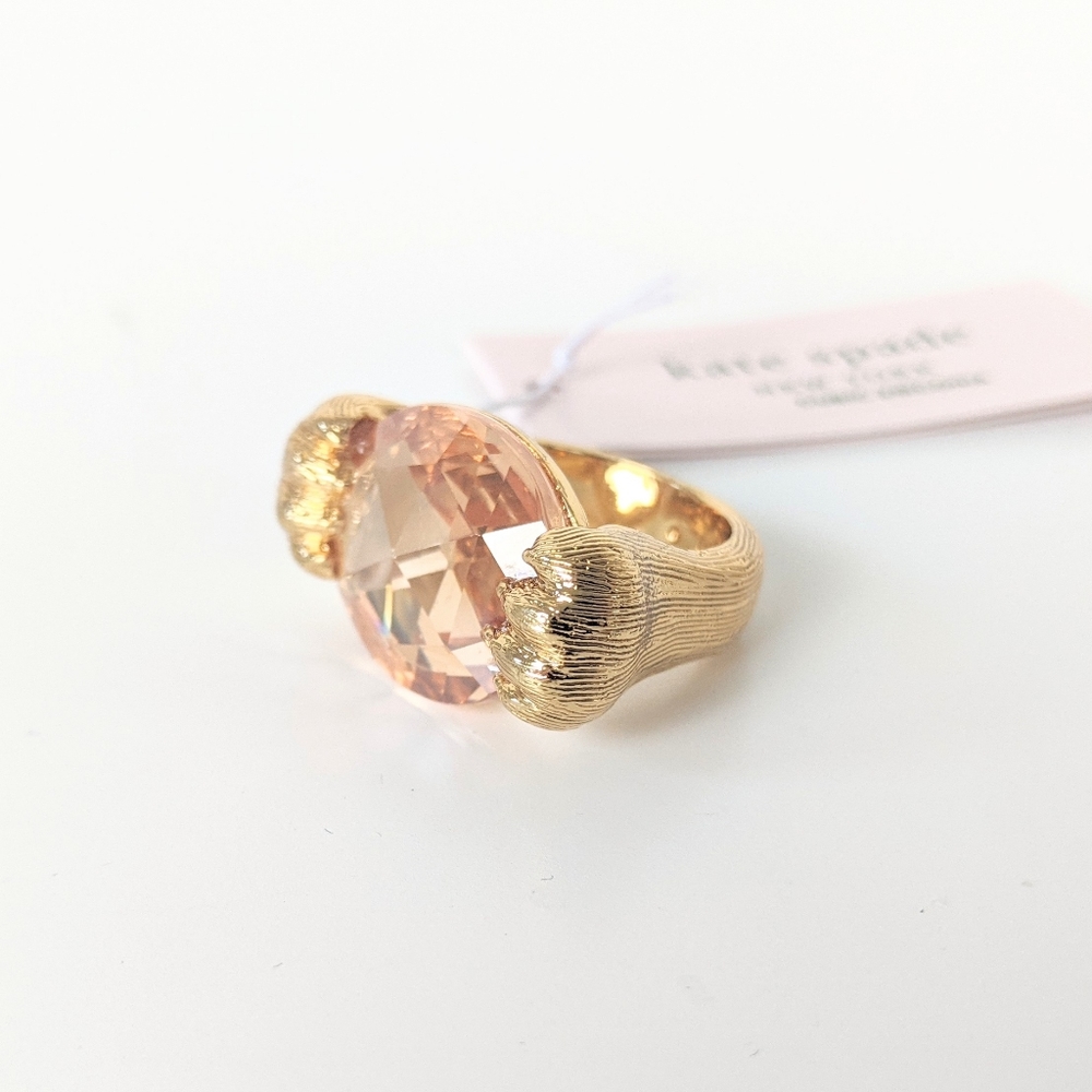 kate spade cat cocktail ring